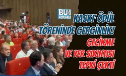 KASKF ÖDÜL TÖRENİNDE GERGİNLİK! GECİKME VE YER SIKINTISI TEPKİ ÇEKTİ