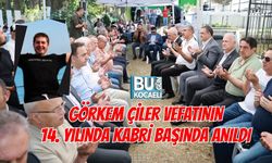 KOCAELİ MİLLETVEKİLİ ÇİLER'İN OĞLU GÖRKEM ÇİLER VEFATININ 14. YILINDA KABRİ BAŞINDA ANILDI
