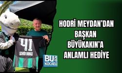 HODRİ MEYDAN’DAN BAŞKAN BÜYÜKAKIN’A ANLAMLI HEDİYE
