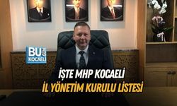 İŞTE MHP KOCAELİ İL YÖNETİM KURULU LİSTESİ