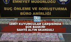 İZMİT KUYUMCULAR ÇARŞISINDA ŞOK BASKIN! SAHTE ALTIN SKANDALI
