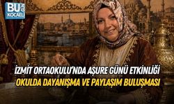 İZMİT ORTAOKULU’NDA AŞURE GÜNÜ ETKİNLİĞİ OKULDA DAYANIŞMA VE PAYLAŞIM BULUŞMASI