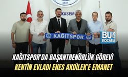 KAĞITSPOR'DA BAŞANTRENÖRLÜK GÖREVİ KENTİN EVLADI ENES AKDİLEK'E EMANET