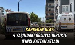 KAHREDEN OLAY: 4 YAŞINDAKİ OĞLUYLA BİRLİKTE 8’İNCİ KATTAN ATLADI