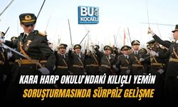 KARA HARP OKULU'NDAKİ KILIÇLI YEMİN SORUŞTURMASINDA SÜRPRİZ GELİŞME