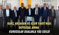 KARS, ARDAHAN VE IĞDIR VAKFI'NDA DUYGUSAL ANMA: KURUCULAR DUALARLA YÂD EDİLDİ