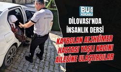 DİLOVASI'NDA İNSANLIK DERSİ KAYBOLAN ALZHEİMER HASTASI YAŞLI KADINI AİLESİNE ULAŞTIRDILAR