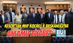 KESOB’TAN MHP KOCAELİ İL BAŞKANLIĞI'NA ANLAMLI ZİYARET