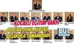 KOCAELİ EĞİTİM VAKFI (KEV) OLAĞAN GENEL KURULU BAŞARIYLA TAMAMLANDI