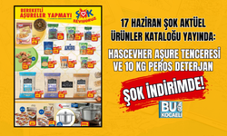 17 HAZİRAN ŞOK AKTÜEL ÜRÜNLER KATALOĞU YAYINDA: HASCEVHER AŞURE TENCERESİ VE 10 KG PEROS DETERJAN ŞOK İNDİRİMDE!