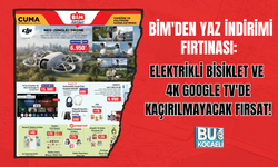 BİM'DEN YAZ İNDİRİMİ FIRTINASI: ELEKTRİKLİ BİSİKLET VE 4K GOOGLE TV'DE KAÇIRILMAYACAK FIRSAT!