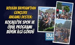 VOLKAN BAYRAM’DAN GENÇLERE ANLAMLI DESTEK: KOCAELİ’DE SPOR VE ÖDÜL PROGRAMI BÜYÜK İLGİ GÖRDÜ