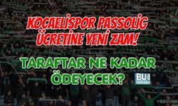KOCAELİSPOR PASSOLİG ÜCRETİNE YENİ ZAM! TARAFTAR NE KADAR ÖDEYECEK?