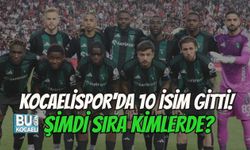 KOCAELİSPOR'DA 10 İSİM GİTTİ! ŞİMDİ SIRA KİMLERDE?