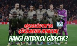 KOCAELİSPOR'DA ÇÖZÜLMEYEN DENKLEM! HANGİ FUTBOLCU GİDECEK?