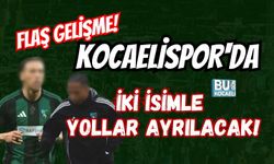 KOCAELİSPOR'DA FLAŞ GELİŞME! İKİ İSİMLE YOLLAR AYRILACAK!