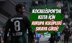 KOCAELİSPOR'DA KEITA İÇİN AVRUPA KULÜPLERİ SIRAYA GİRDİ!