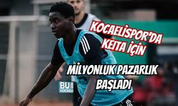 KOCAELİSPOR'DA KEITA İÇİN MİLYONLUK PAZARLIK BAŞLADI