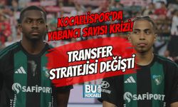KOCAELİSPOR’DA YABANCI SAYISI KRİZİ! TRANSFER STRATEJİSİ DEĞİŞTİ