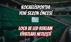 KOCAELİSPOR’DA YENİ SEZON ÖNCESİ LOCA VE LED REKLAM FİYATLARI NETLEŞTİ