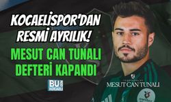 KOCAELİSPOR’DAN RESMİ AYRILIK! MESUT CAN TUNALI DEFTERİ KAPANDI