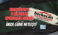 KOCAELİSPOR'A 6 MİLYONLUK SPONSORLUK DESTEĞİ! İMZA GÜNÜ NETLEŞTİ