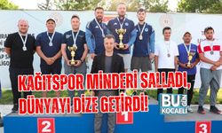 KAĞITSPOR MİNDERİ SALLADI, DÜNYAYI DİZE GETİRDİ! KOCAELİ'YE ULUSLARARASI MADALYA YAĞMURU