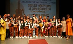 GEBZE UKULELE ORKESTRASI VE GİTAR ÖĞRENCİLERİNDEN UNUTULMAZ KONSER