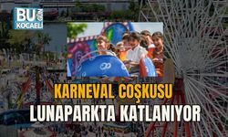 KARNEVAL COŞKUSU LUNAPARKTA KATLANIYOR