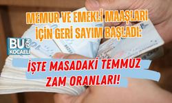 MEMUR VE EMEKLİ MAAŞLARI İÇİN GERİ SAYIM BAŞLADI: İŞTE MASADAKİ TEMMUZ ZAM ORANLARI!