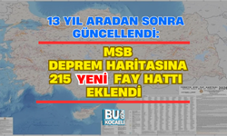 13 YIL ARADAN SONRA GÜNCELLENDİ: DEPREM HARİTASINA 215 YENİ FAY HATTI EKLENDİ