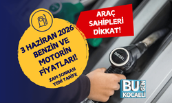 3 HAZİRAN 2026 BENZİN VE MOTORİN FİYATLARI! ZAM SONRASI YENİ TARİFE