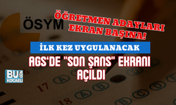 ÖĞRETMEN ADAYLARI EKRAN BAŞINA! İLK KEZ UYGULANACAK AGS’DE "SON ŞANS" EKRANI AÇILDI