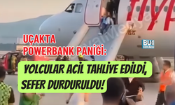 UÇAKTA POWERBANK PANİĞİ: YOLCULAR ACİL TAHLİYE EDİLDİ, SEFER DURDURULDU!