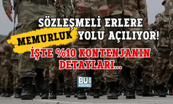 SÖZLEŞMELİ ERLERE MEMURLUK YOLU AÇILIYOR! İŞTE %10 KONTENJANIN DETAYLARI...