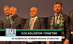 KOCAELİSPOR YÖNETİMİ 15 HAZİRAN’DA YENİDEN MASAYA OTURUYOR