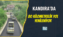 KANDIRA’DA 80 KİLOMETRELİK YOL YENİLENİYOR