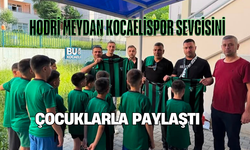 HODRİ MEYDAN KOCAELİSPOR SEVGİSİNİ ÇOCUKLARLA PAYLAŞTI