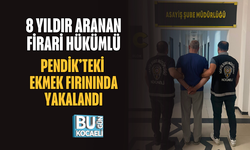 8 YILDIR ARANAN FİRARİ HÜKÜMLÜ PENDİK’TEKİ EKMEK FIRININDA YAKALANDI