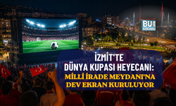 İZMİT'TE DÜNYA KUPASI HEYECANI: MİLLİ İRADE MEYDANI'NA DEV EKRAN KURULUYOR