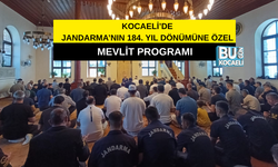 KOCAELİ’DE JANDARMA’NIN 184. YIL DÖNÜMÜNE ÖZEL MEVLİT PROGRAMI