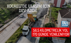 KOCAELİ’DE ULAŞIM İÇİN DEV ADIM: 56,5 KİLOMETRELİK YOL 170 GÜNDE YENİLENİYOR