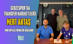 GEBZESPOR’DA TRANSFER HAREKETLİLİĞİ: MERT AKTAŞ MOR-BEYAZLI RENKLERE BAĞLANDI