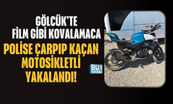 GÖLCÜK'TE FİLM GİBİ KOVALAMACA: POLİSE ÇARPIP KAÇAN MOTOSİKLETLİ YAKALANDI!