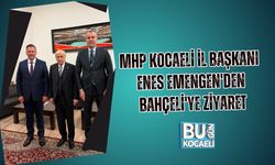 MHP KOCAELİ İL BAŞKANI ENES EMENGEN'DEN BAHÇELİ'YE ZİYARET: "HER DAİM EMRİNDEYİZ"