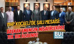 MHP KOCAELİ’DE SALI MESAİSİ: BAŞKAN EMENGEN MİSAFİRLERİYLE TEK TEK İLGİLENDİ!