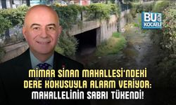 MİMAR SİNAN MAHALLESİ’NDEKİ DERE KOKUSUYLA ALARM VERİYOR: MAHALLELİNİN SABRI TÜKENDİ!