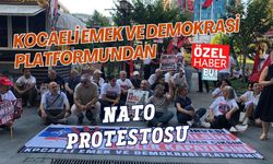 KOCAELİ EMEK VE DEMOKRASİ PLATFORMU'NDAN NATO PROTESTOSU