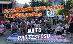 KOCAELİ EMEK VE DEMOKRASİ PLATFORMU'NDAN NATO PROTESTOSU