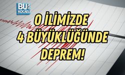 O İLİMİZDE 4 BÜYÜKLÜĞÜNDE DEPREM!